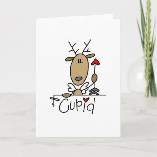 Cupid Rentier Weihnachtsgeschenke und Geschenke Feiertagskarte