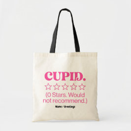 Cupid Review 0 Stars Would Not Recommend Funny  Tragetasche