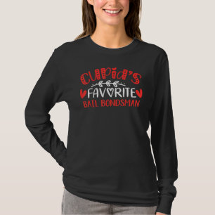 Cupid S Favorite Bail Bondsman Romance Paare Männe T-Shirt