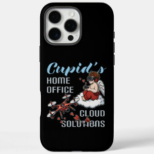 Cupid’s Home Office, Drone Valentine’s Day iPhone 16 Pro Max Hülle