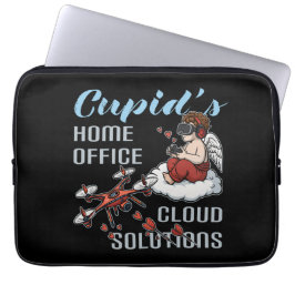Cupid’s Home Office, Drone Valentine’s Day Laptopschutzhülle