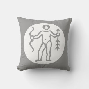 CUPID/ Schütze HOROSKOP auf GRAUEM Kissen