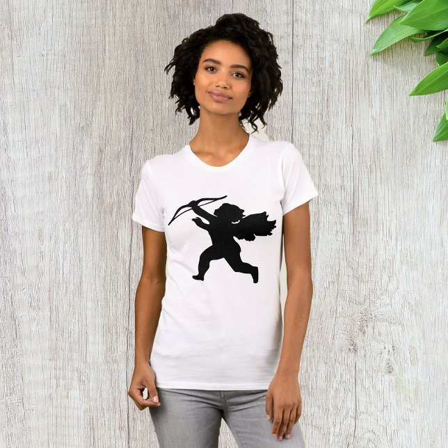 Cupid-Silhouette Womens-T - Shirt (Von Creator hochgeladen)