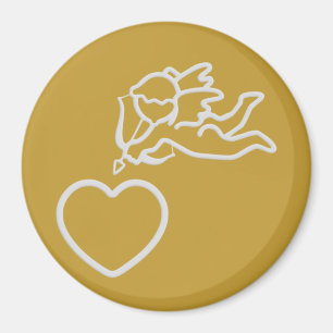 Cupid Strikes benutzerdefinierten Magneten Magnet