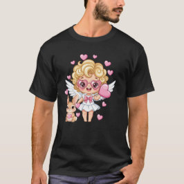 Cupid und Bunny Tanz T-Shirt