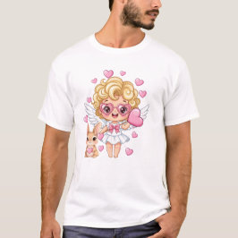 Cupid und Bunny Tanz T-Shirt