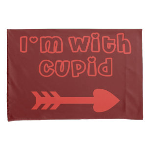 Cupid und ich sind bei Cupid Kissenbezug