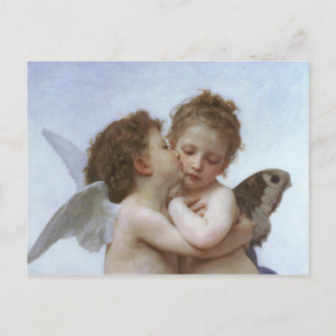 Cupid und Psyche als Säuglinge Postkarte