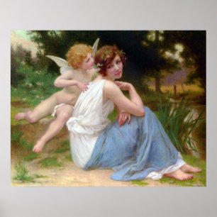 Cupid und Psyche Poster