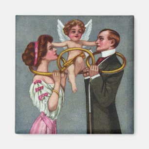 Cupid-Verbindungen Verpaart mit Kette Magnet