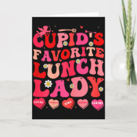 Cupidos Lieblings- Mittagessen-Dame Kantinenmitarb