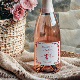 Cupids Arrow Red Vintage Hochzeit