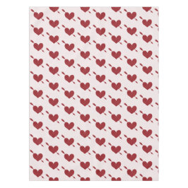 Cupid's Arrows in Hearts Tablecloth Tischdecke