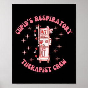 Cupid's Atemtherapeutenteam Valentinstag L Poster