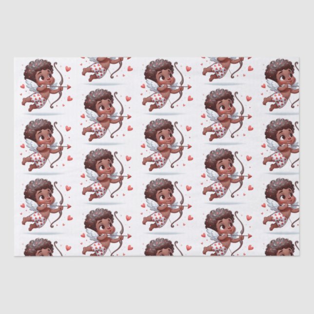 Cupid's Charm ist mein Valentin Seidenpapier (Vorderseite)