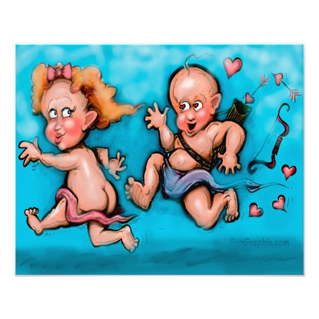 Cupid's Chase Fotodruck (Vorne)