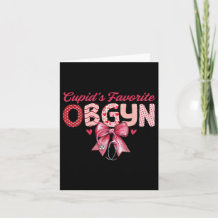 Cupids favoritaler Ob-Gyn Coquette Stethoskop Ob N Karte