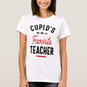 Cupids Favorite Teacher T - Shirt Valentinstag Sch