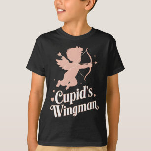 Cupids Flügelmann Lustiges Valentinstag Engel Desi T-Shirt