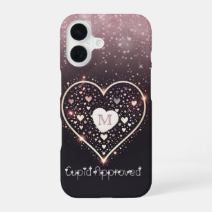 Cupids Konfetti-Herz iPhone 16 Hülle