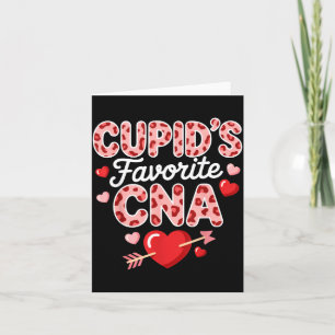 Cupids Lieblings-CNA Valentinstag Herz Krankenschw Karte
