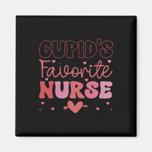Cupids Lieblings-Krankenschwester-Valentinstag Val Magnet