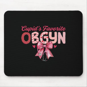 Cupids Lieblings-Ob-gyn-Koketten-Stethoskop Ob Nu Mousepad