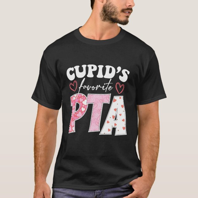 Cupids Lieblings-PTA Physical Therapist Assistant T-Shirt (Vorderseite)
