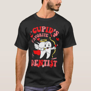 Cupids Lieblings-Zahnarzt Valentins-Zahnarzt-Team T-Shirt