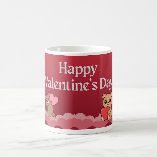 Cupids Lieblingsbecher – Valentinstag-Liebestasse  Kaffeetasse (Mittel)