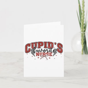 Cupids Lieblingskrankenschwester Valentinstag  Karte
