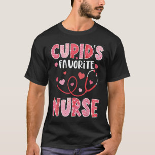 Cupids Lieblingskrankenschwester Valentinstag T-Shirt