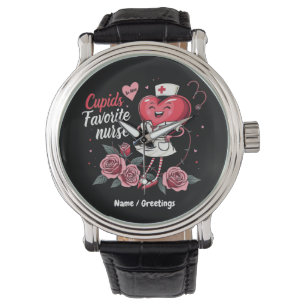 Cupids Lieblingskurse ist ein sonniges und Niedlic Armbanduhr