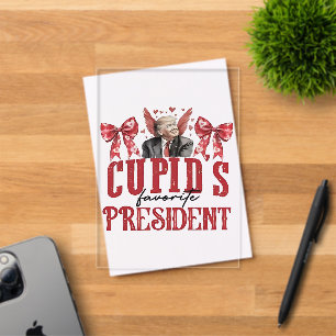 Cupids Lieblingspräsident Valentine Trump Acryleinladungen