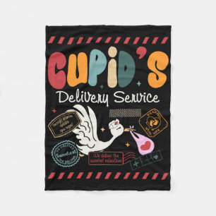 Cupids Lieferdienst Geburt Entbindungsstation Kran Fleecedecke