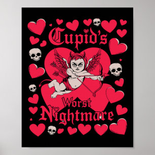 Cupids schlimmste schreckliche Nacht Anti Valentin Poster