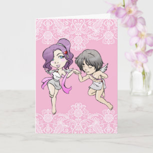 Cupids Valentine Karte