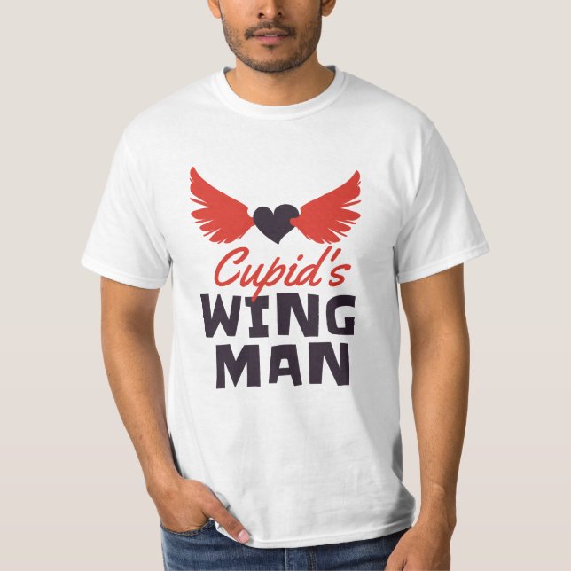 Cupids wingman T-Shirt (Vorderseite)