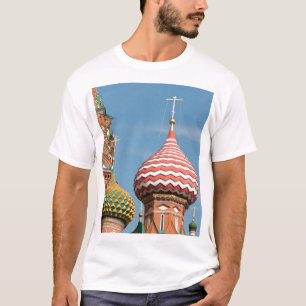 Cupola der Basilischen Kathedrale in Moskau T-Shirt