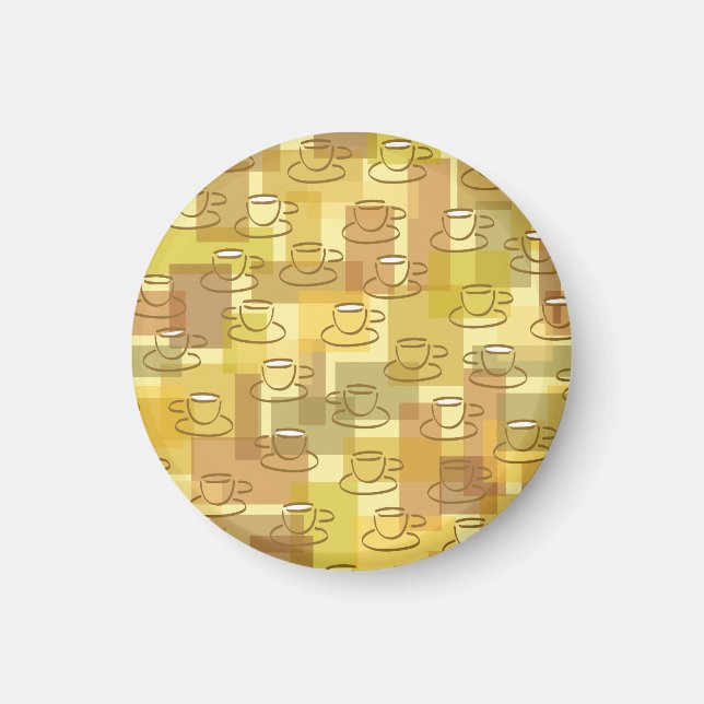 Cuppa Joe - Coffee Retro Magnet (Vorne)