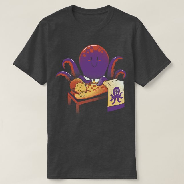 Cupping Therapy Octopus Massage by Tobe Fonseca T-Shirt (Design vorne)