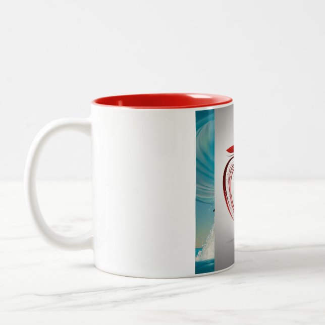 Cups mit bester Qualität Zweifarbige Tasse (Links)