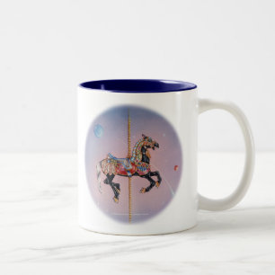 Cups - Petaluma Karussell Pferd 1 Zweifarbige Tasse