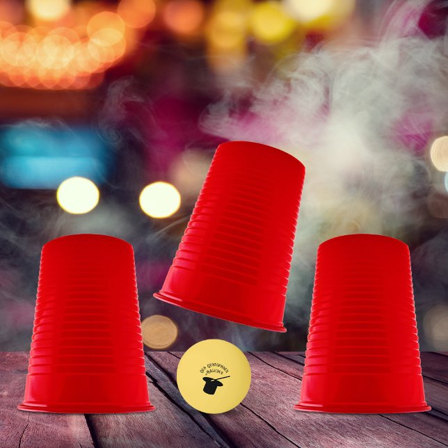 Cups und Ball Trick Magician Personalisierter Top  Tischtennisball (Von Creator hochgeladen)