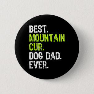Cur Hund Papa Vatertag Hunde Liebhaber Button