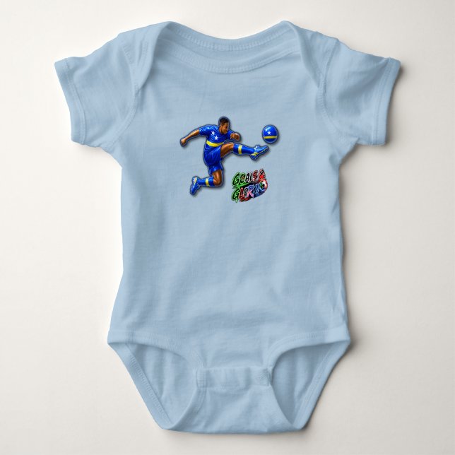 Curaçao Baby Strampler (Vorderseite)