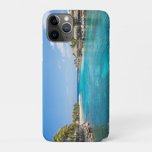 Curacao Beach Design Case-Mate iPhone Hülle (Rückseite)