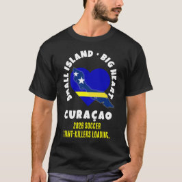 CURAÇAO Big Heart Fun Custom 2026 Soccer T-Shirt