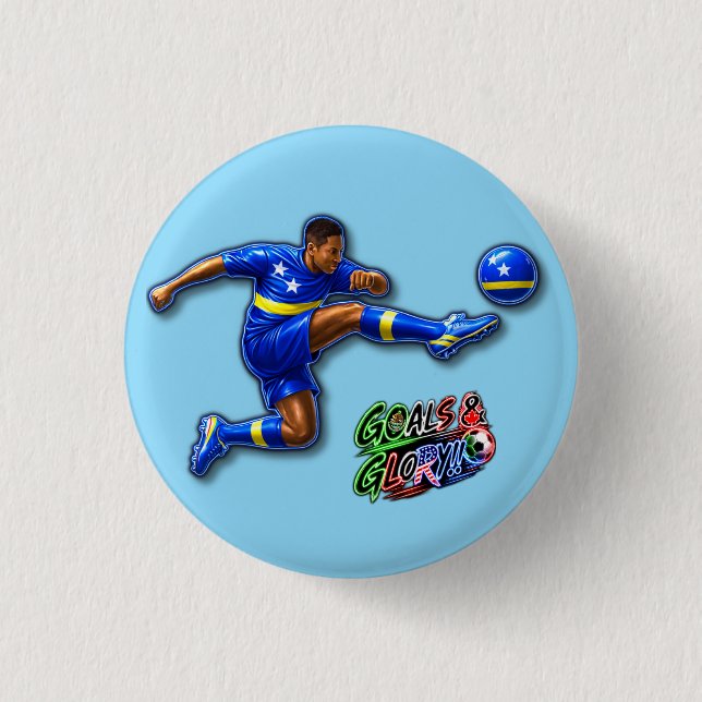 Curaçao Button (Vorderseite)