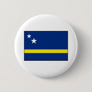 Curaçao - Curacaoan Flagge Button
